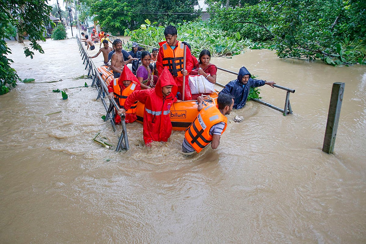 Flood in Tripura after heavy monsoon rainfall_1